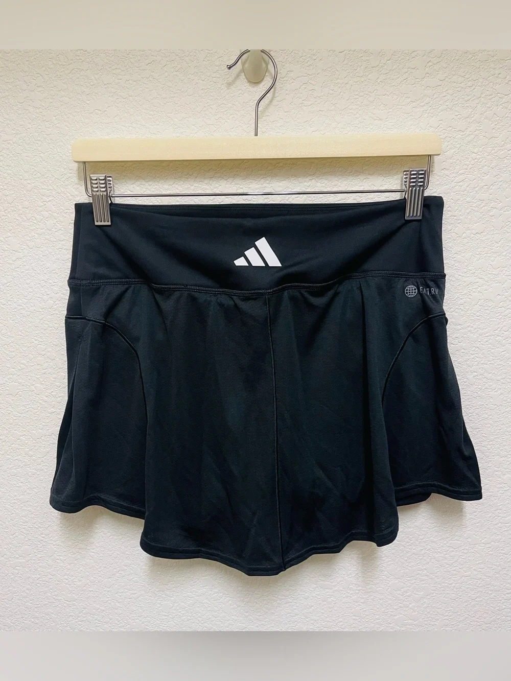 ADIDAS Black Performance Tennis Skort Activewear Athletic Women’s Size M